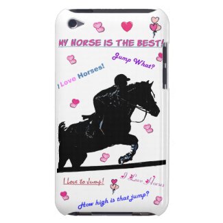 Equestrian Horse iPod Case-Mate Case