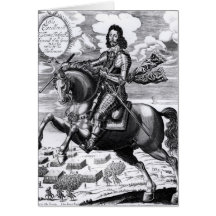 Equestrian portrait greeting cards
