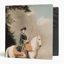 Equestrian Portrait of Catherine II 3 Ring Binders
