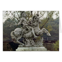 Equestrian Portrait of Louis XIV 2 Greeting Cards