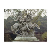 Equestrian Portrait of Louis XIV 2 Post Card
