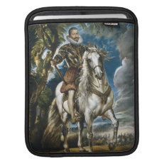Equestrian Portrait of the Duke of Lerma Rubens Sleeves For iPads