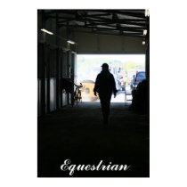 Equestrian Shadow Poster posters