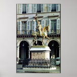 Equestrian statue of Joan of Arc Posters