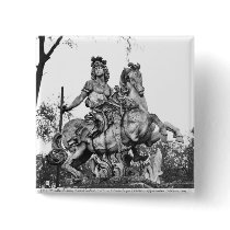Equestrian statue of Louis XIV Pins