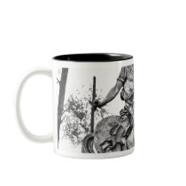 Equestrian statue of Louis XIV Coffee Mugs