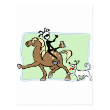 Equestrian Vaulting Postcards