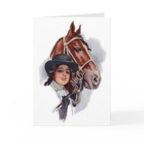 Equestrian Woman cards by Memory_Lane Equestrian Woman cards