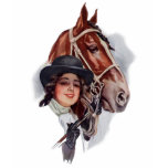 Equestrian Woman T Shirt