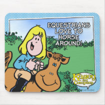 Equestrians Love To... mousepads