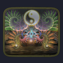 Equilibrio Fractal YinYang iPad Tablet Sleeve ipad sleeves