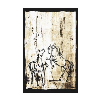 Horses Canvas