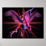 Equine Red Print