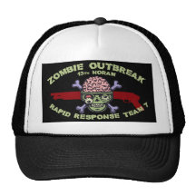 Equipo 7 de la respuesta del zombi gorro de camionero