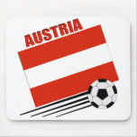 Equipo de fútbol austríaco alfombrilla de ratones