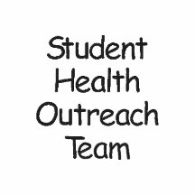 Equipo del Outreach de la salud del estudiante Polo Enbordado