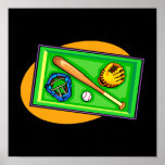 equiptment - baseball print