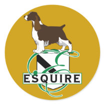 Equire English Springer Spaniels stickers by DDGraphix Equire English Springer Spaniels stickers