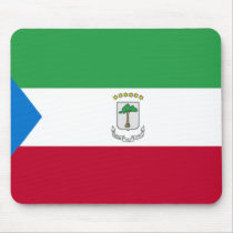 Equitorial Guinea Flag Mousepad