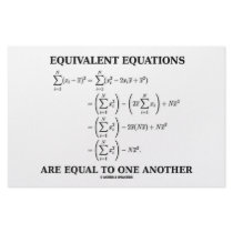 Equivalent Equations Are Equal To One Another Personalized Stationery