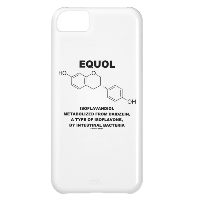 Equol Isoflavandiol Metabolized From Daidzein Cover For iPhone 5C