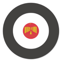 Eqyptian Mod Round Sticker 2
