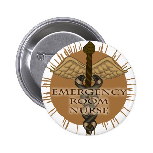 ER Nurse Caduceus Pin