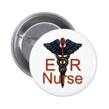 ER Nurse Pinback Buttons