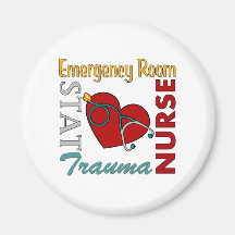 ER Nurse Refrigerator Magnet