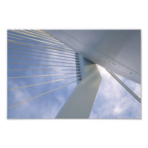 Erasmus bridge over the Meuse river, Rotterdam