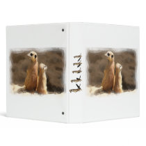 Erdmännchen Vinyl Binder