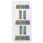 Eric  as Erbium Iodine Carbon Rack Card Template