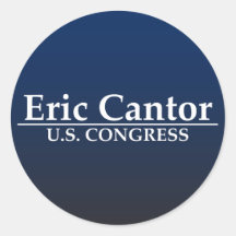 Eric Cantor U.S. Congress Sticker