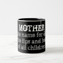 Eric Draven "Mother" Quote Mug