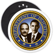 Eric Holder and the Department of Injustice Pin