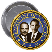 Eric Holder and the Department of Injustice Pins