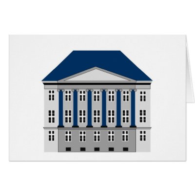 Erich Erichsen's Manison in Copenhagen Cards by lonvig