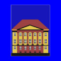Erich Erichsen's Manison in Copenhagen postcards
