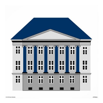 Erich Erichsen's Manison in Copenhagen Print by lonvig
