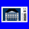 Erich Erichsen's Mansion in Copenhagen postage