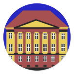 Erich Erichsen's Mansion in Copenhagen Sticker