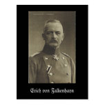 Erich von Falkenhayn Postcard