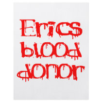 Erics Blood Donor Full Color Flyer