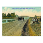 Erie Canal Tow Path Postcard