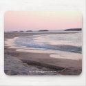 Erie Sunset beach Mousepad