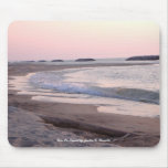 Erie Sunset beach Mousepad