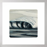 Erik Abel Print: Wave Study 001