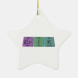 Erik as Erbium Iodine Potassium Ornament