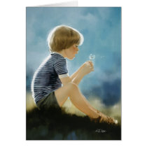 Erik & Dandelion Card