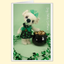 Erin a Little Leprechaun cards by dogpatchcritters Erin a Little Leprechaun cards